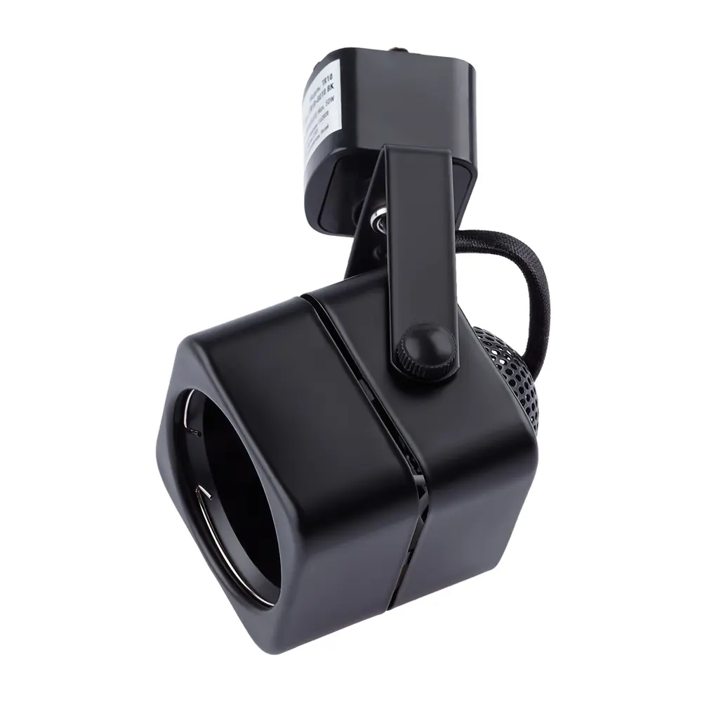 Фото Трековый светильник ЭРА B0044262 TR10-GU10 BK светодиодный однофазный 3 м² цвет черный Фото Трековый светильник ЭРА B0044262 TR10-GU10 BK светодиодный однофазный 3 м² цвет черный