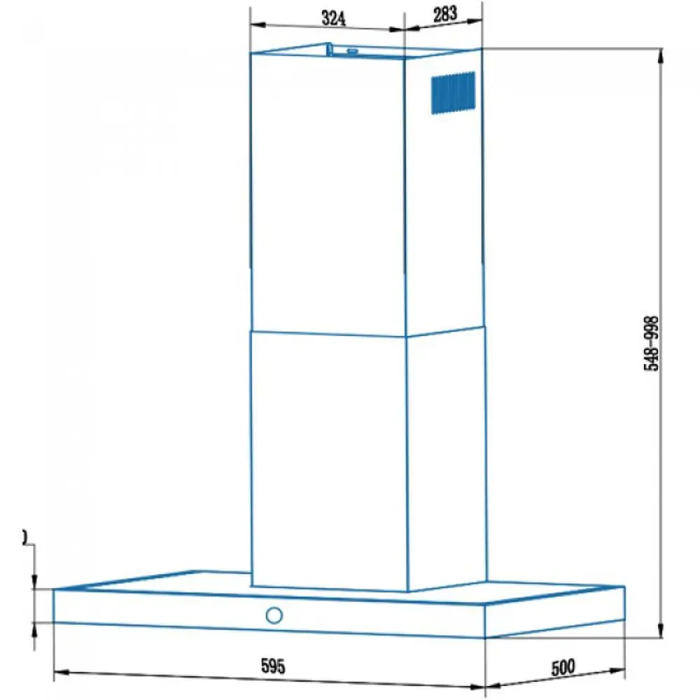 Фото 7 Вытяжка Cata B6-T600 XGBK 59.50x54.80x50 см 203 Вт цвет черный Фото 7 Вытяжка Cata B6-T600 XGBK 59.50x54.80x50 см 203 Вт цвет черный