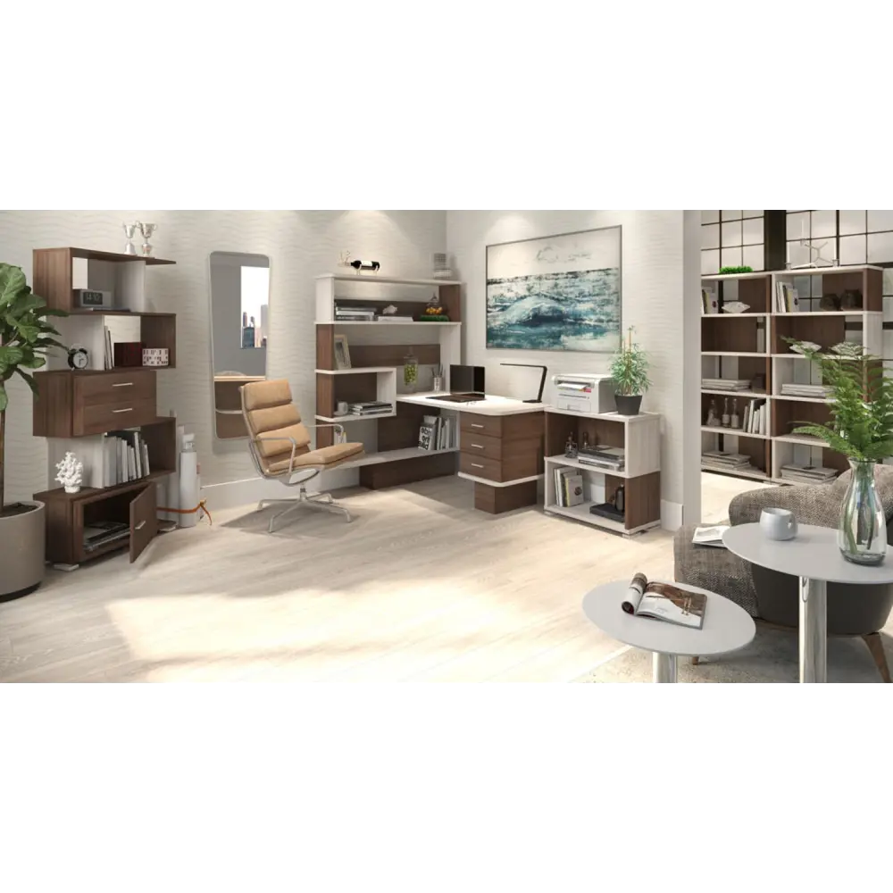 Фото 6 Стеллаж Мэрдэ СБ-10/2 Ш-Ч с 70x75x30 см ЛДСП цвет коричневый нагрузка на полку до 40 кг Фото 6 Стеллаж Мэрдэ СБ-10/2 Ш-Ч с 70x75x30 см ЛДСП цвет коричневый нагрузка на полку до 40 кг