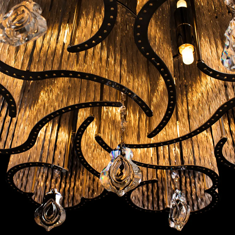 Фото 3 Светильник настенно-потолочный ARTE LAMP A8561PL-15CL ONDATA 15 ламп цвет хром Фото 3 Светильник настенно-потолочный ARTE LAMP A8561PL-15CL ONDATA 15 ламп цвет хром