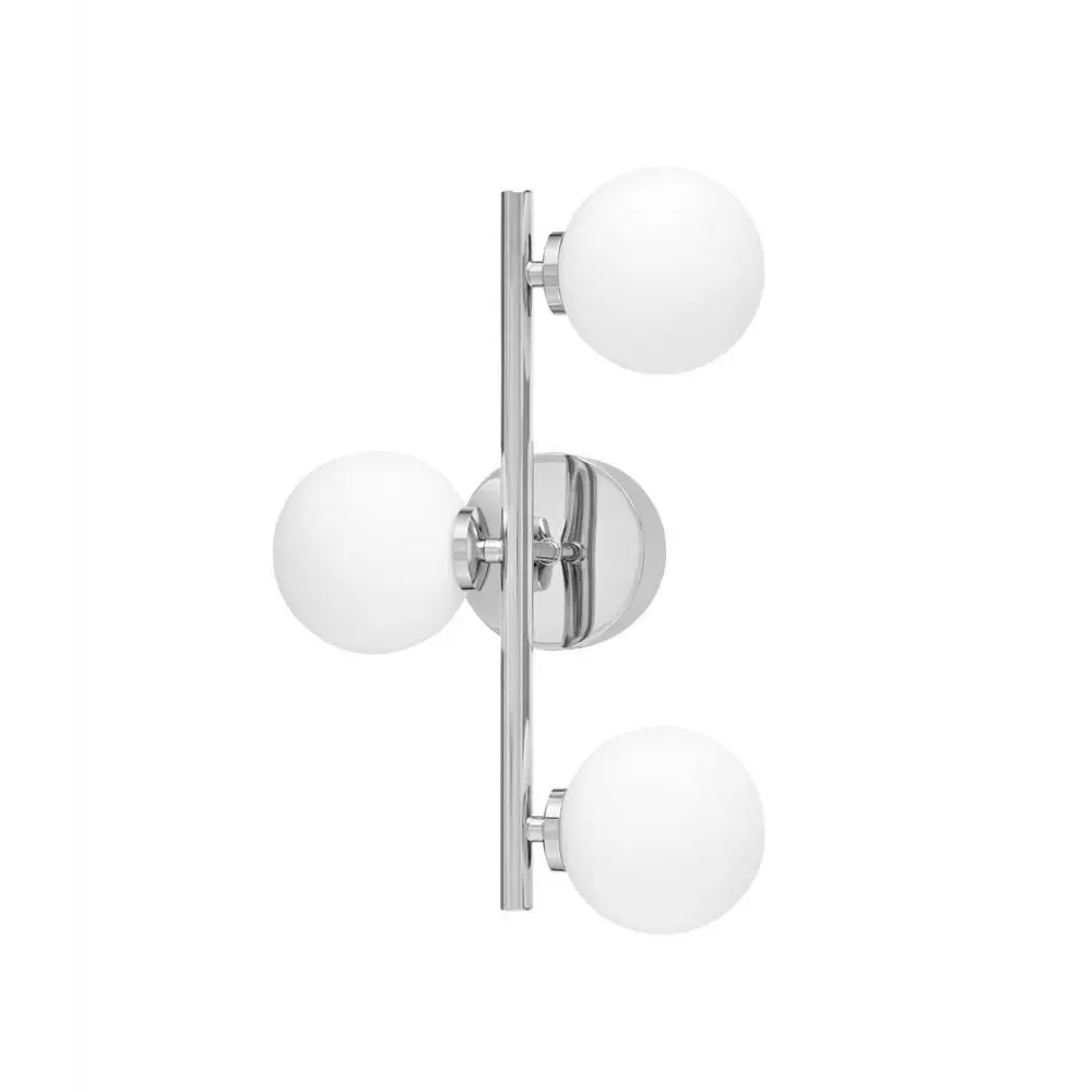 Фото 4 Настенный светильник LUMINA DECO LDW 6033-3 CHR цвет хром Фото 4 Настенный светильник LUMINA DECO LDW 6033-3 CHR цвет хром