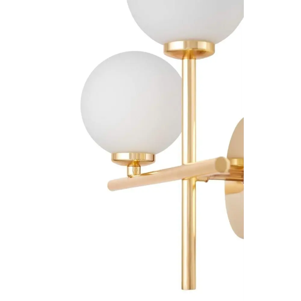 Фото 2 Настенный светильник LUMINA DECO LDW 6033N-2 F.GD цвет золото Фото 2 Настенный светильник LUMINA DECO LDW 6033N-2 F.GD цвет золото