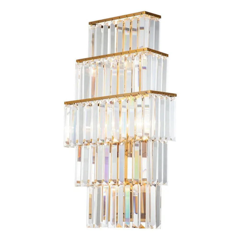 Фото Настенный светильник ILAMP W6119-4 Br цвет золото Фото Настенный светильник ILAMP W6119-4 Br цвет золото