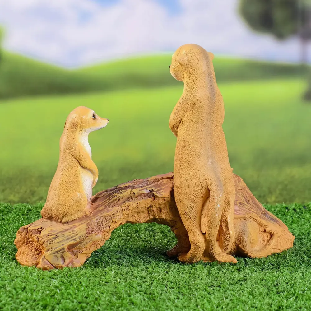 Фото 4 Садовая фигура Хорошие сувениры Сурикаты 32x13x23.5 см Фото 4 Садовая фигура Хорошие сувениры Сурикаты 32x13x23.5 см