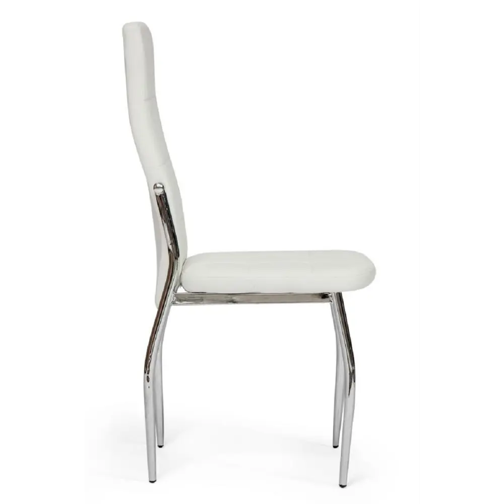 Фото 3 Комплект кухонных стульев 4 шт Tetchair Elfo 11415 100х53х45 см экокожа цвет сталь Фото 3 Комплект кухонных стульев 4 шт Tetchair Elfo 11415 100х53х45 см экокожа цвет сталь