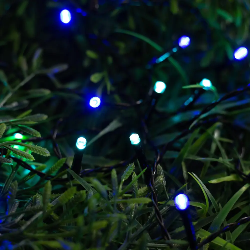 Фото 2 Гирлянда светодиодная нить Luazon Lighting SP-042 6253326 на солнечных батареях 5 м цвет черный Фото 2 Гирлянда светодиодная нить Luazon Lighting SP-042 6253326 на солнечных батареях 5 м цвет черный