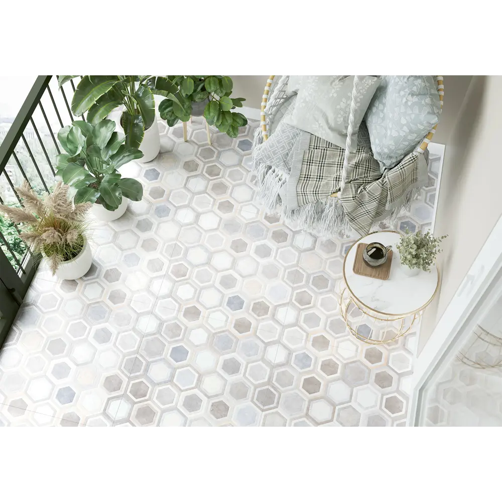 Фото 7 Плитка Alma ceramica GFU04EVL70R 60x60см 1.44 м² цвет серый, цена за упаковку Фото 7 Плитка Alma ceramica GFU04EVL70R 60x60см 1.44 м² цвет серый, цена за упаковку
