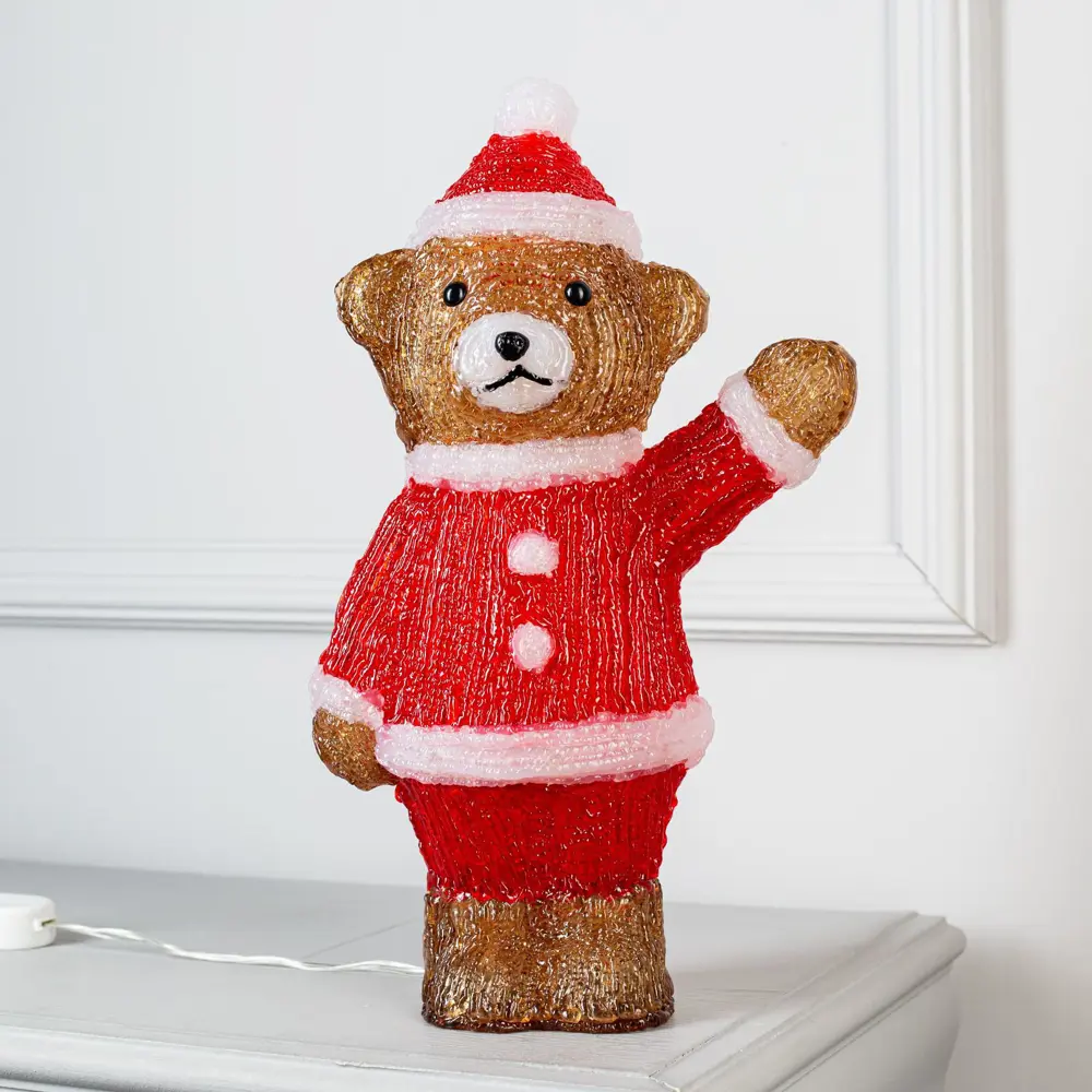 Фото 2 Светящаяся электрическая фигура 6482746 Gmn-0158 для дома Luazon lighting 40 ламп h 40 см разноцветный Фото 2 Светящаяся электрическая фигура 6482746 Gmn-0158 для дома Luazon lighting 40 ламп h 40 см разноцветный