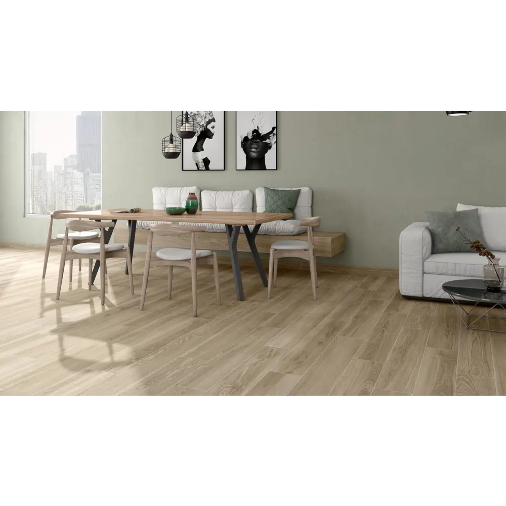 Фото Керамогранит Pamesa ceramica 00-00083369 20x120см 1.68 м² цвет бежевый, цена за упаковку Фото Керамогранит Pamesa ceramica 00-00083369 20x120см 1.68 м² цвет бежевый, цена за упаковку