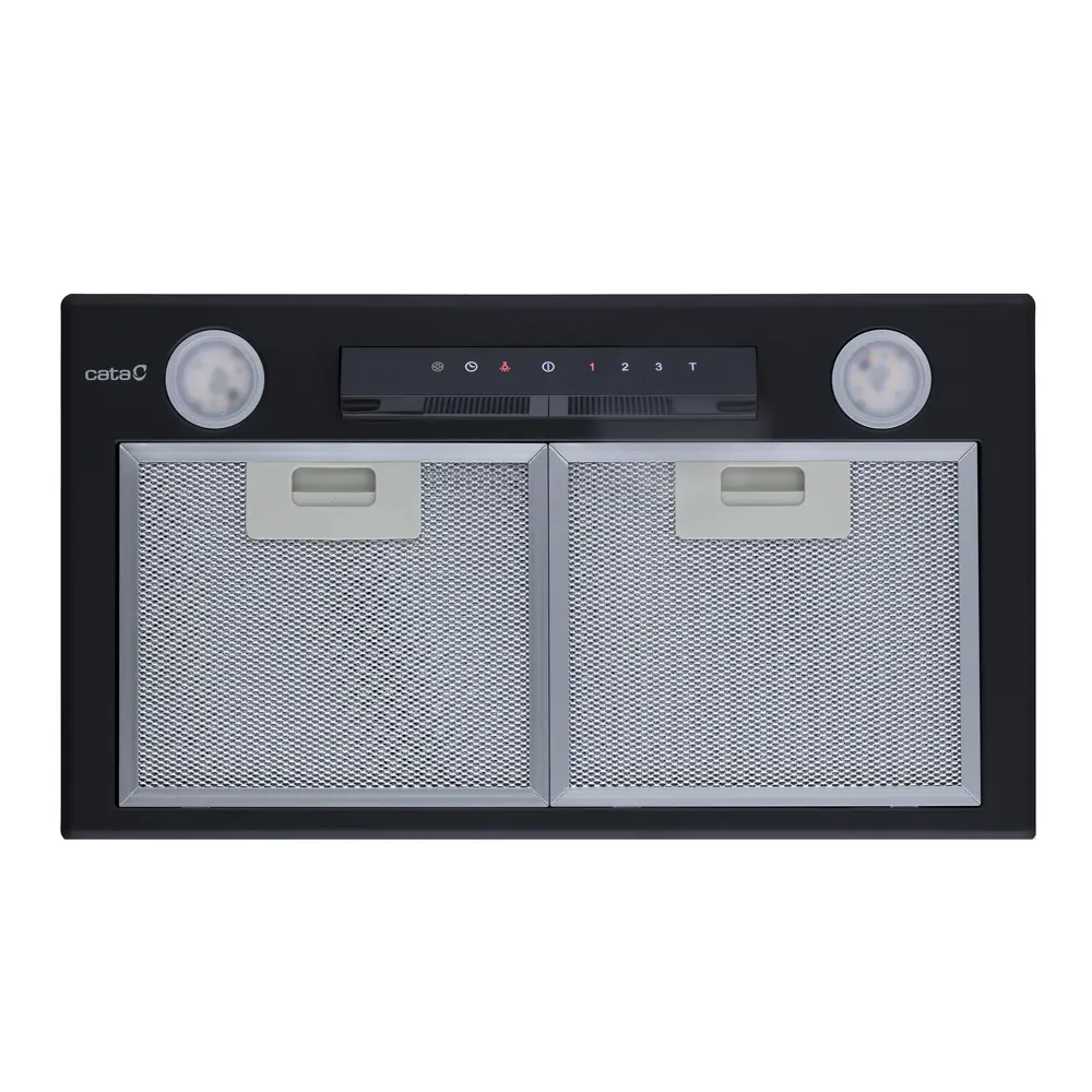 Фото Вытяжка Cata GL 45 BK /B 49.20x26x27.70 см 287 Вт цвет черный Фото Вытяжка Cata GL 45 BK /B 49.20x26x27.70 см 287 Вт цвет черный