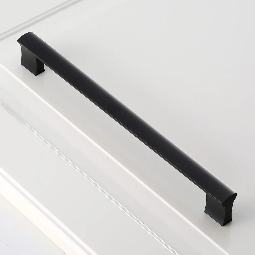 Фото 4 Мебельная ручка-скоба GTV UA-B0-311/224 черный матовый 224 мм Фото 4 Мебельная ручка-скоба GTV UA-B0-311/224 черный матовый 224 мм