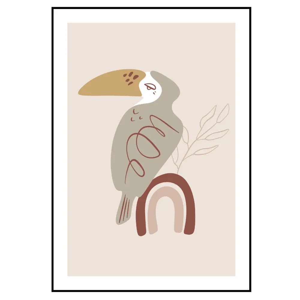 Фото 2 Постер 28 картин "Птица тукан 2" 50x70 см в подарочном тубусе без рамы Фото 2 Постер 28 картин "Птица тукан 2" 50x70 см в подарочном тубусе без рамы