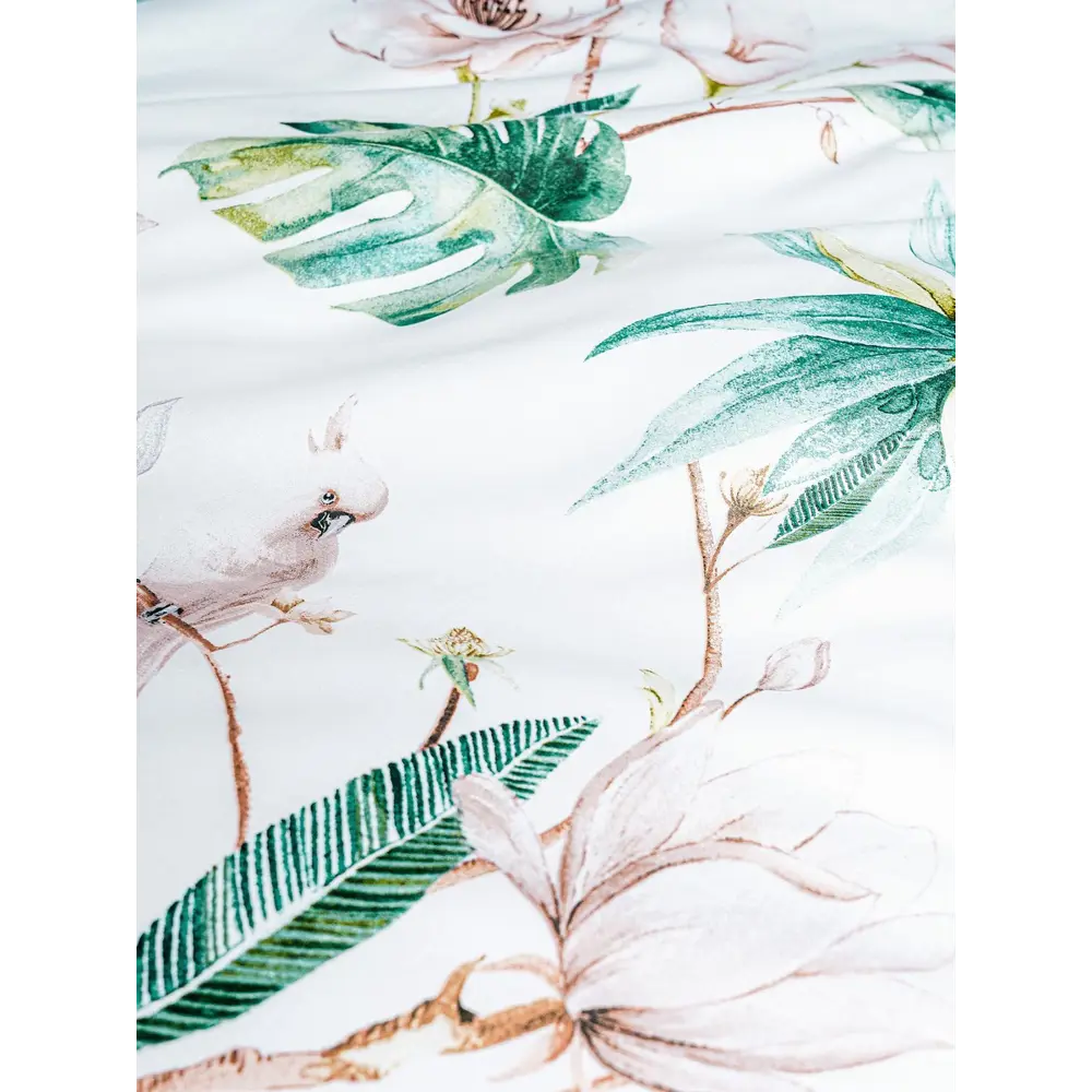 Фото 5 Комплект постельного белья Estia eta890068, семейный, сатин цвет зеленый Фото 5 Комплект постельного белья Estia eta890068, семейный, сатин цвет зеленый