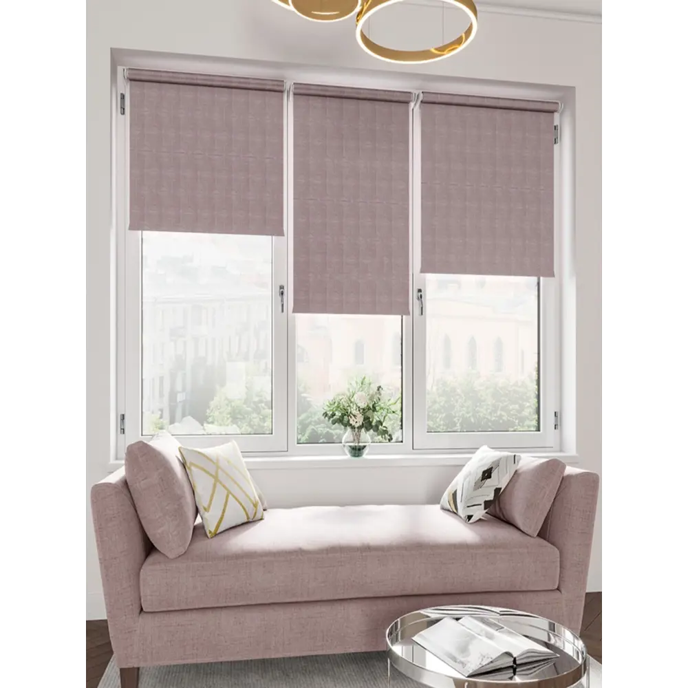 Фото Рулонная штора Domlegrand Стар 72.5x175 см цвет лаванда Фото Рулонная штора Domlegrand Стар 72.5x175 см цвет лаванда