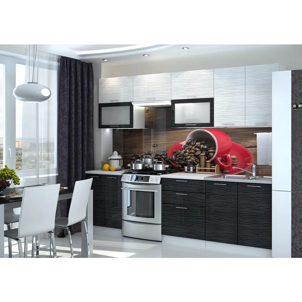 Фото 2 Напольный шкаф Сурская мебель 100х71.6х47.8 см лдсп цвет светло-серый Фото 2 Напольный шкаф Сурская мебель 100х71.6х47.8 см лдсп цвет светло-серый