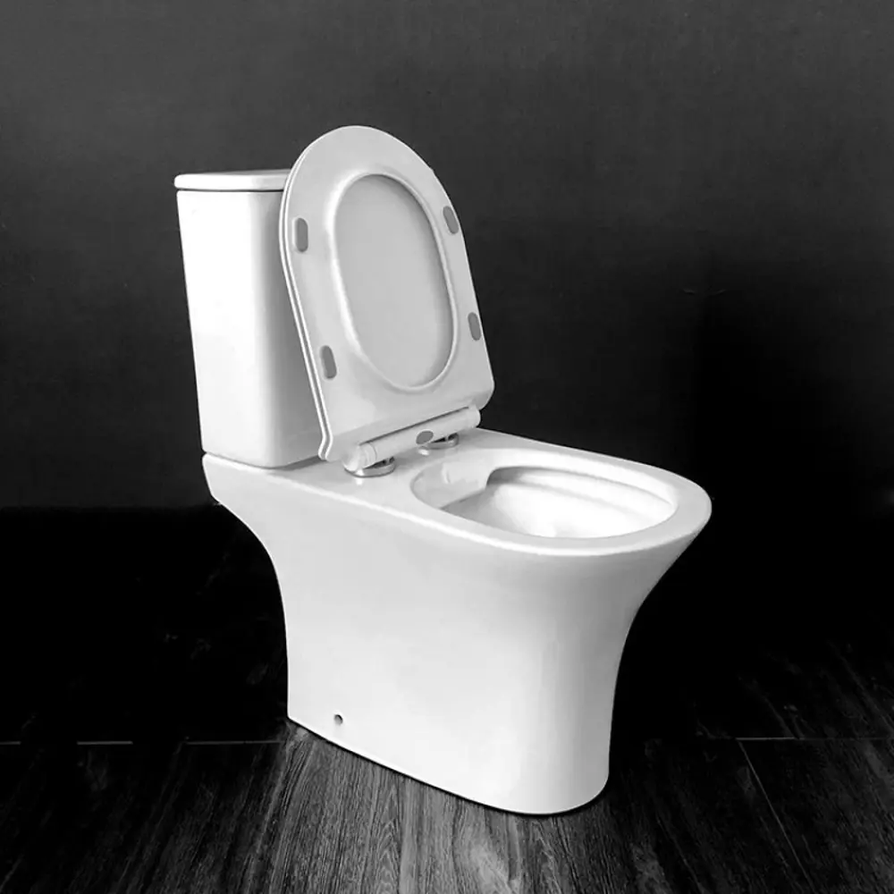 Фото 2 Унитаз-компакт Ceramalux 1217-1А горизонтальный выпуск двойной слив Фото 2 Унитаз-компакт Ceramalux 1217-1А горизонтальный выпуск двойной слив