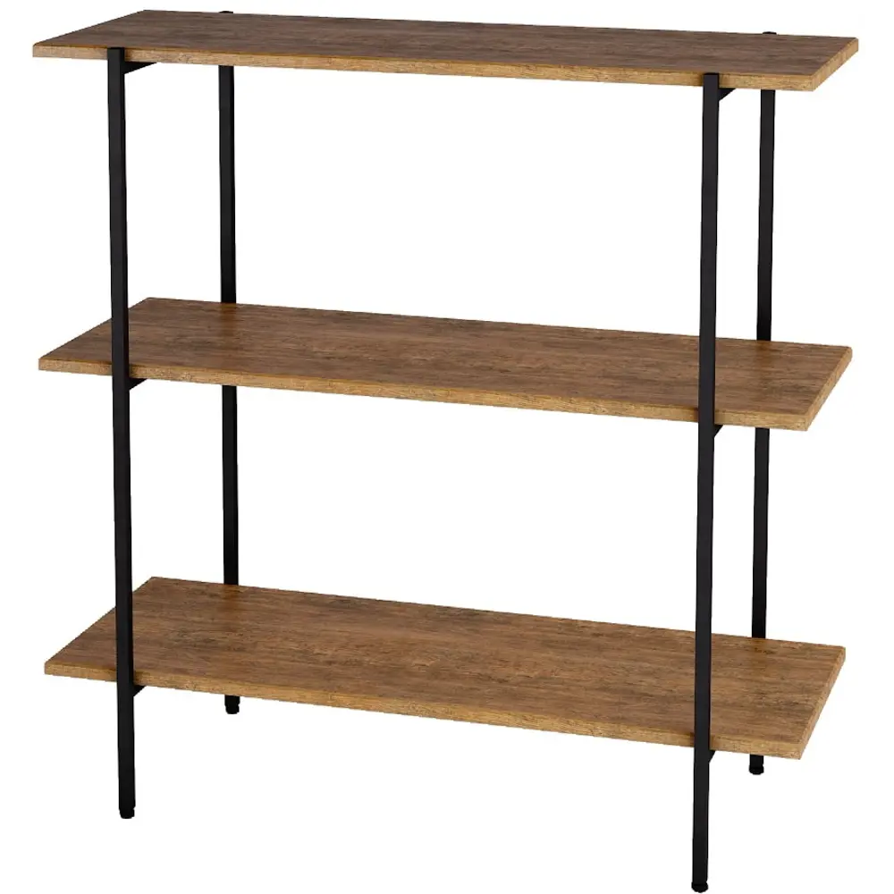 Фото Стеллаж с полками Калифорния мебель 90x90.5x36.3 см МДФ с покрытием цвет дуб американский нагрузка на полку до 20 кг Фото Стеллаж с полками Калифорния мебель 90x90.5x36.3 см МДФ с покрытием цвет дуб американский нагрузка на полку до 20 кг