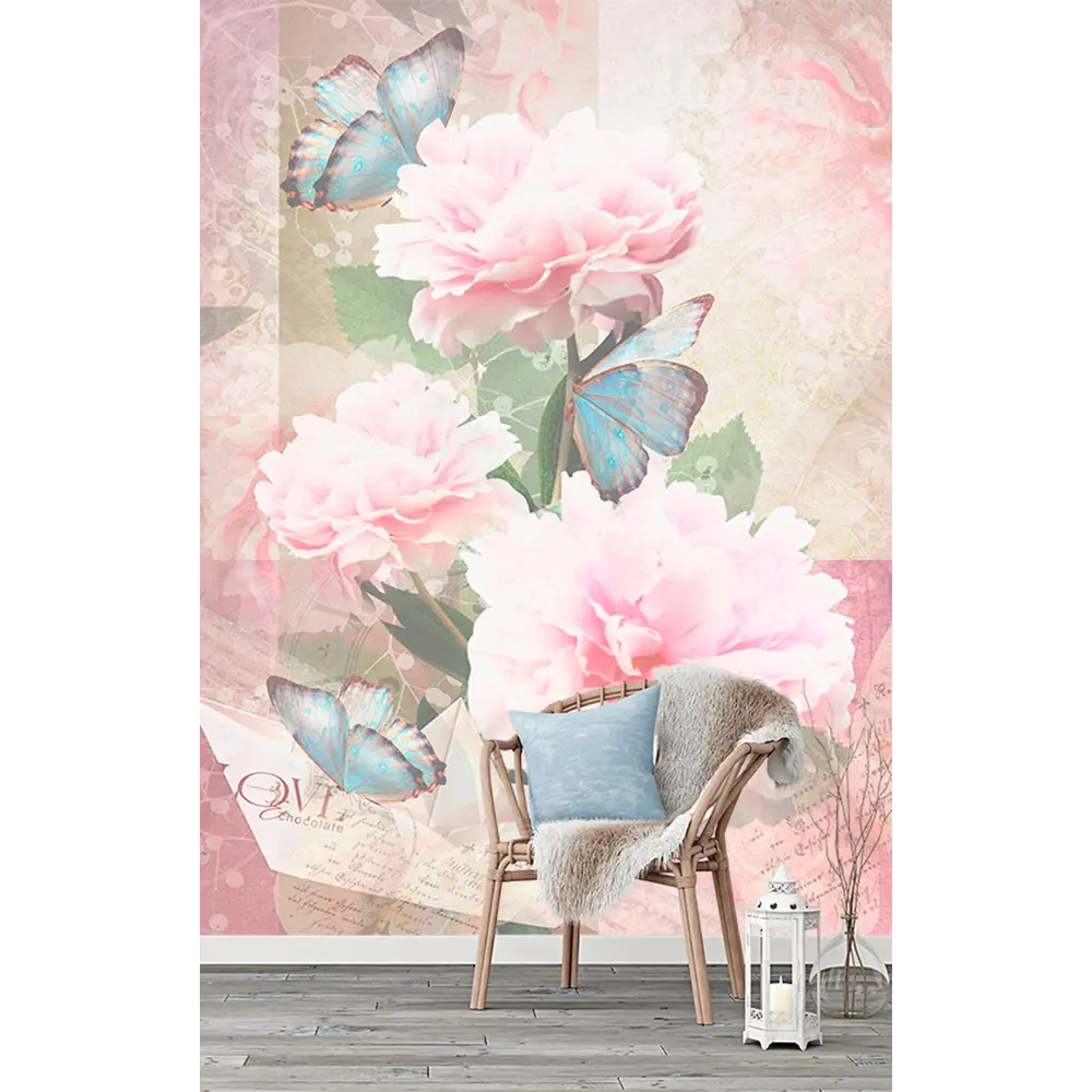 Фото Фотообои Bartonwall Цветы F11602 200x270 см Фото Фотообои Bartonwall Цветы F11602 200x270 см