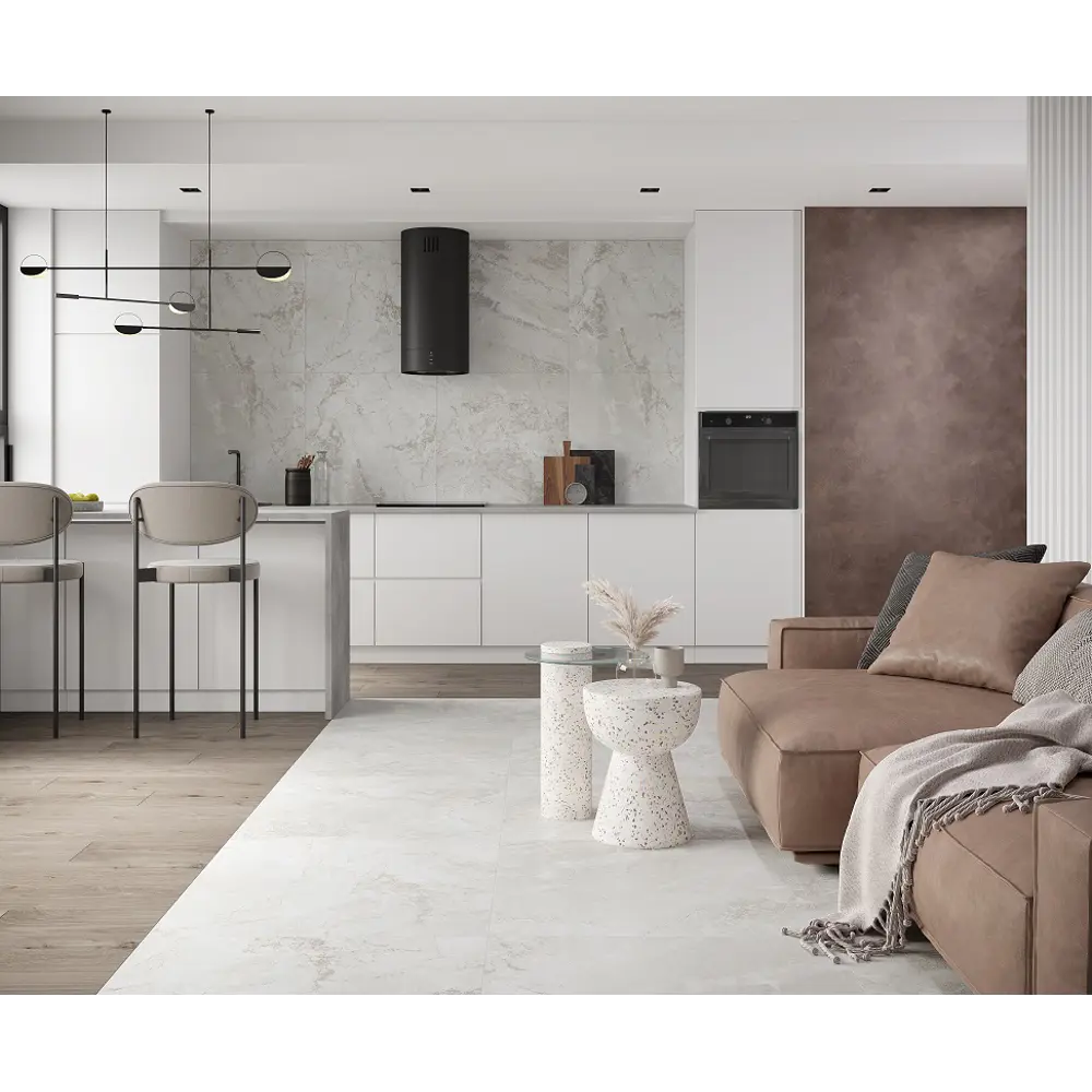 Фото Керамогранит Laparet Gemini Bianco x9999286904 80x80см 1.92 м² цвет серый, цена за упаковку Фото Керамогранит Laparet Gemini Bianco x9999286904 80x80см 1.92 м² цвет серый, цена за упаковку