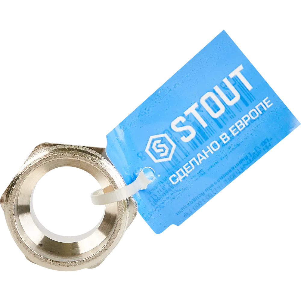 Фото 3 Ниппель Stout 1 1/4"x1" НР латунь SFT-0004-001141 Фото 3 Ниппель Stout 1 1/4"x1" НР латунь SFT-0004-001141