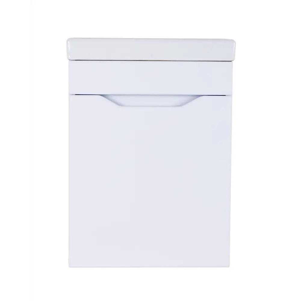 Фото Тумба под раковину подвесная Orange Mini-40TUW+Ra 39.4см цвет белый Фото Тумба под раковину подвесная Orange Mini-40TUW+Ra 39.4см цвет белый