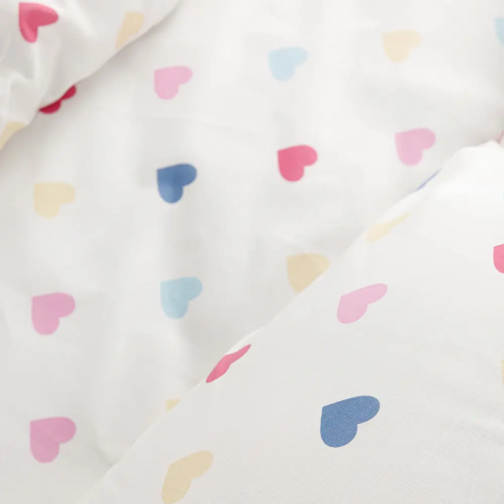 Фото 6 Комплект постельного белья Веселина Влюбленность евро бязь 70x70 см, разноцветный