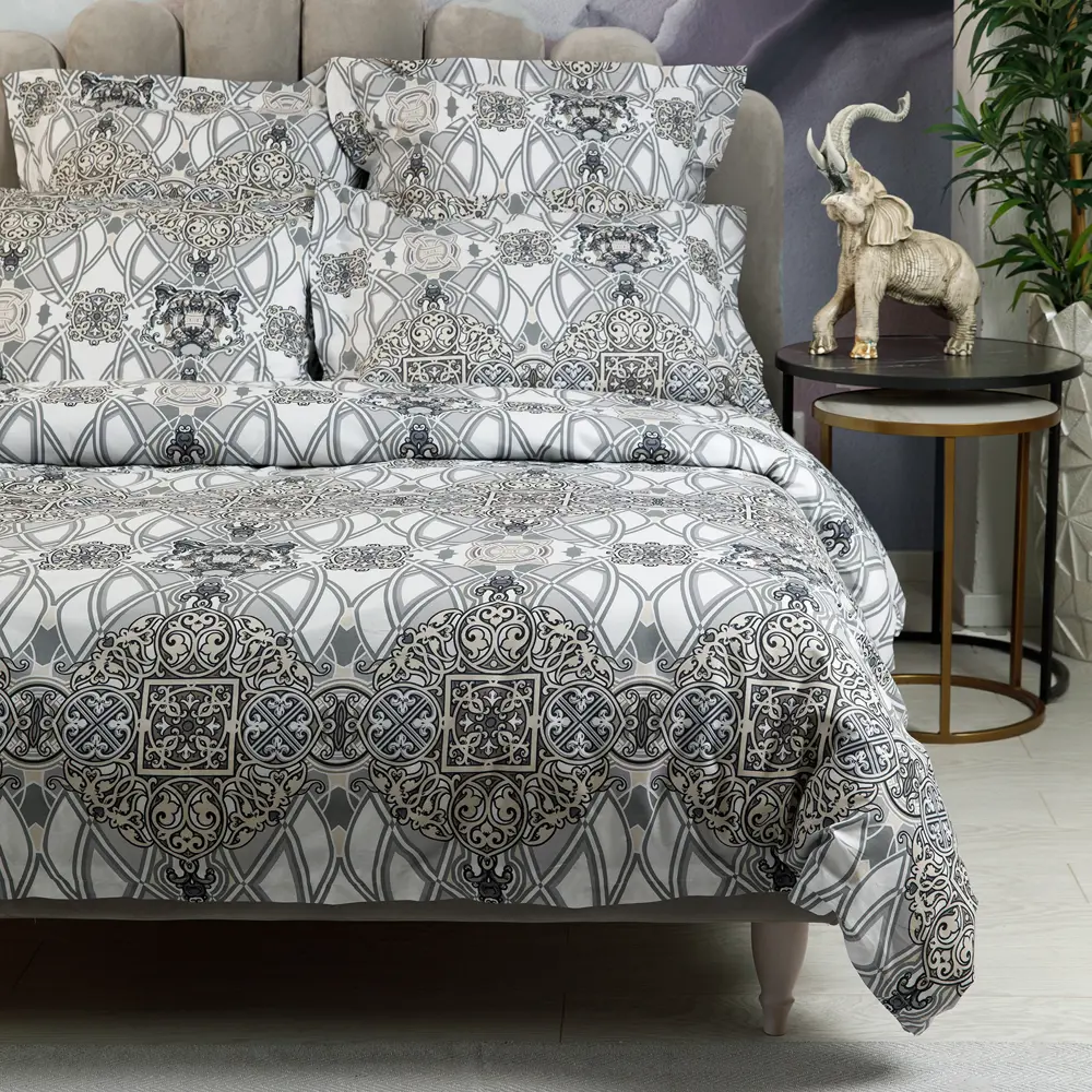 Фото 3 Комплект постельного белья Windslow City Hero двуспальный перкаль 70x70 см, разноцветный