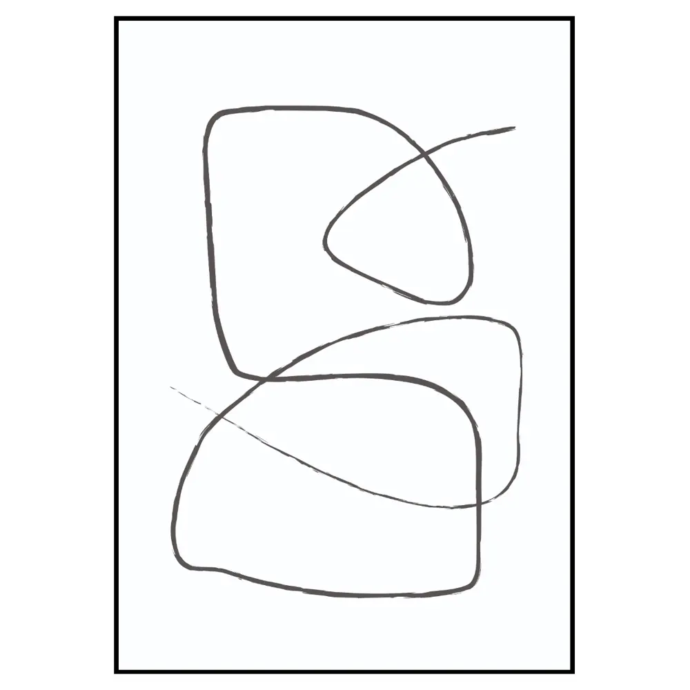 Фото 2 Пара постеров 28 картин Минимализм. черные линии каракули 50x40 см без рамы Фото 2 Пара постеров 28 картин Минимализм. черные линии каракули 50x40 см без рамы