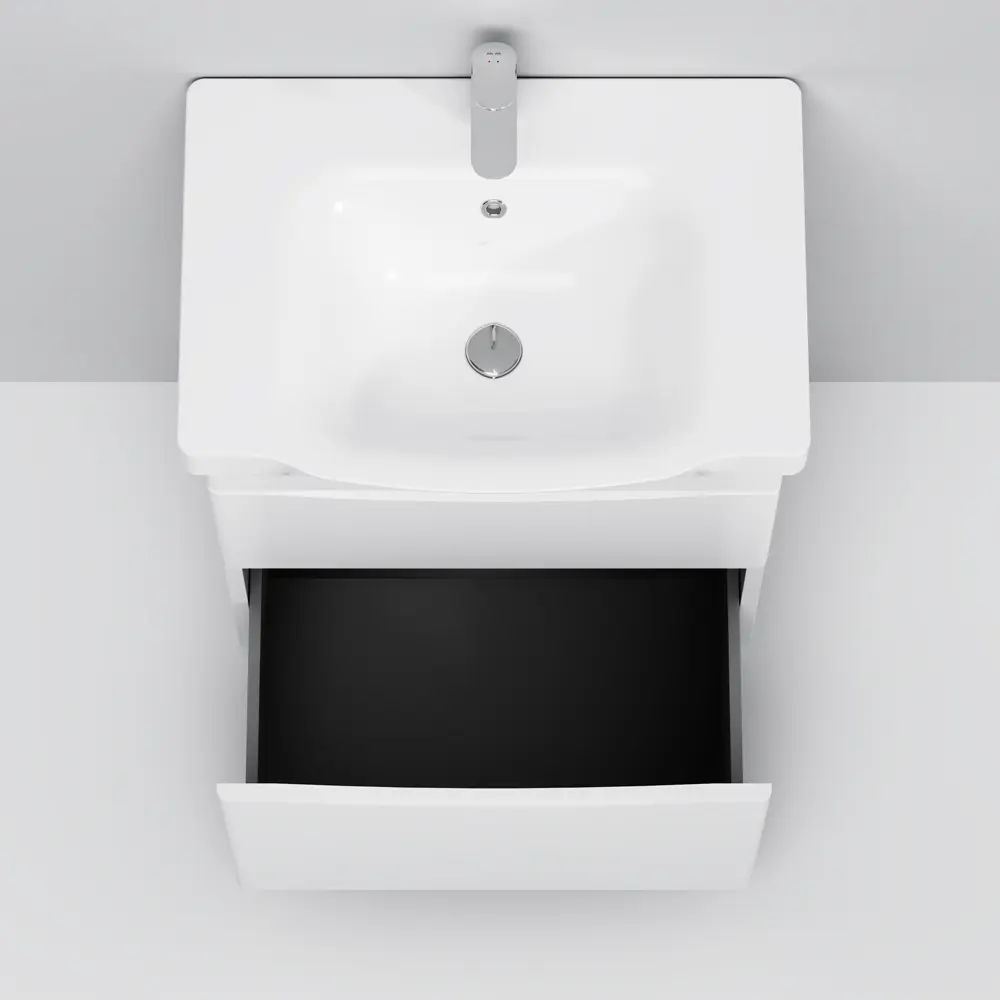 Фото 5 Тумба под раковину напольная Am.pm M80FSX0652WC065WG-164 65см цвет белый