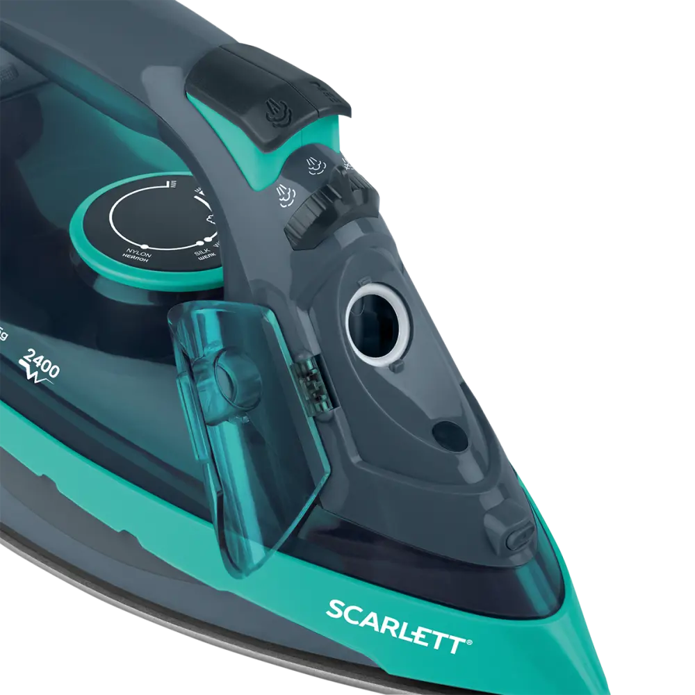 Фото 4 Паровой утюг Scarlett SC-SI30K32 0.40 л 2400 Вт цвет серый Фото 4 Паровой утюг Scarlett SC-SI30K32 0.40 л 2400 Вт цвет серый