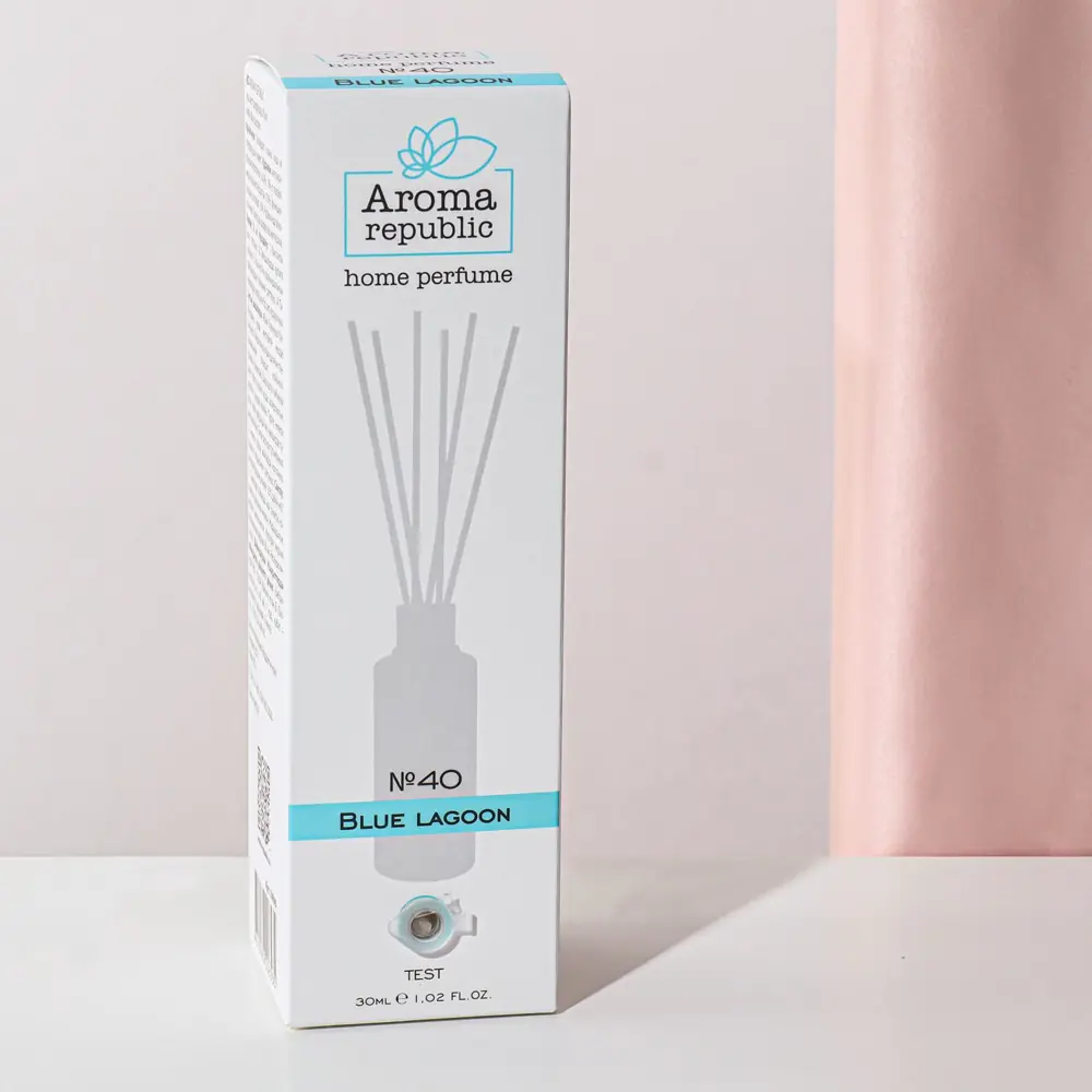 Фото 3 Диффузор ароматический Aroma Republic 30мл Blue lagoon Фото 3 Диффузор ароматический Aroma Republic 30мл Blue lagoon