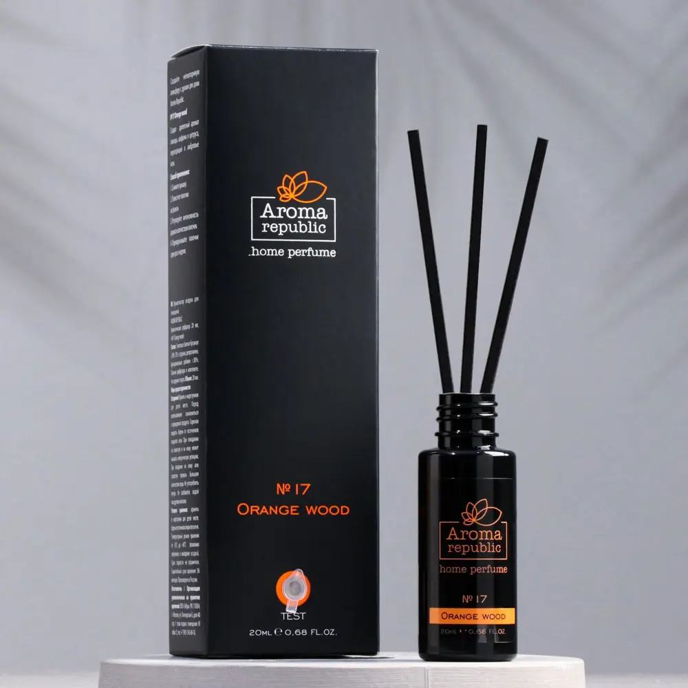 Фото Диффузор ароматический Aroma Republic 20мл Orange wood Фото Диффузор ароматический Aroma Republic 20мл Orange wood