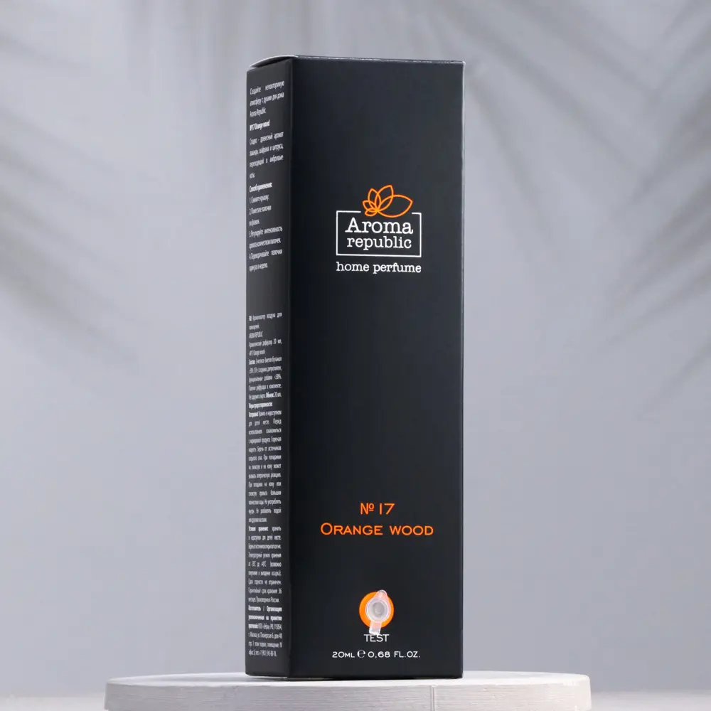 Фото 3 Диффузор ароматический Aroma Republic 20мл Orange wood Фото 3 Диффузор ароматический Aroma Republic 20мл Orange wood