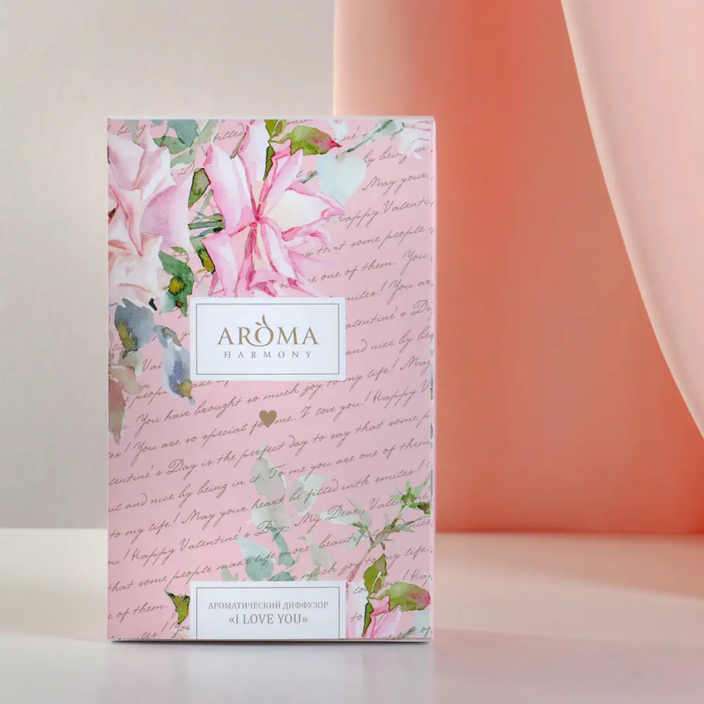 Фото 2 Диффузор Aroma Harmony открытка ароматическая "I Love YOU" 50 мл Фото 2 Диффузор Aroma Harmony открытка ароматическая "I Love YOU" 50 мл