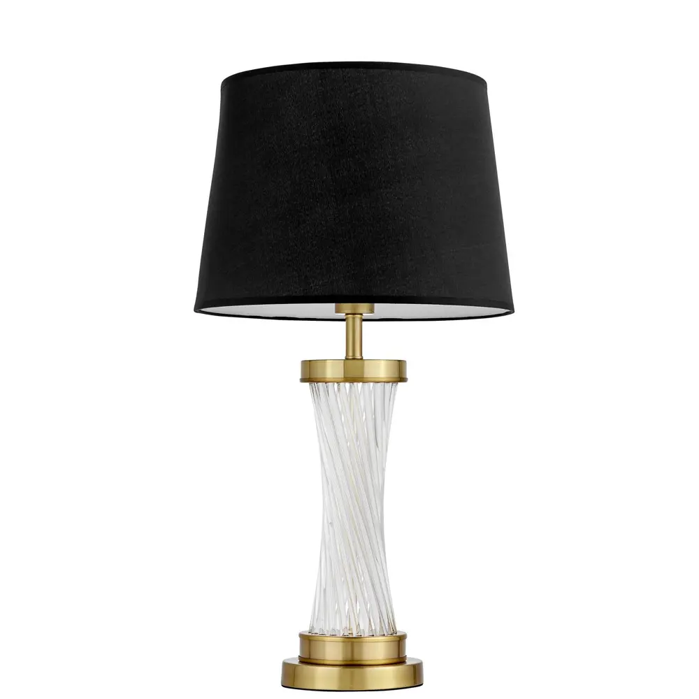 Фото Настольная лампа LUMINA DECO LDT 302 MD+BK Villanova цвет черный Фото Настольная лампа LUMINA DECO LDT 302 MD+BK Villanova цвет черный