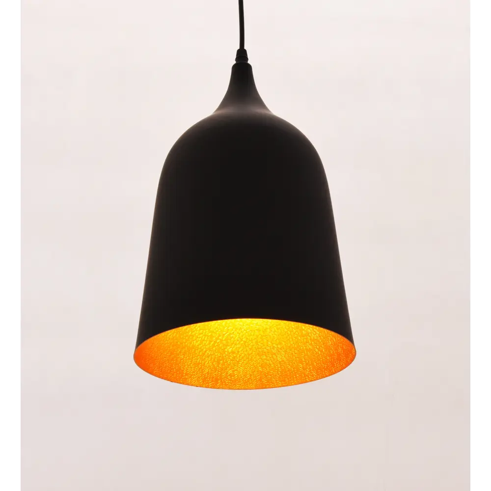 Фото 3 Светильник подвесной LUMINA DECO LDP 7562 BK Cazzio 1 лампа 12 м² цвет черный Фото 3 Светильник подвесной LUMINA DECO LDP 7562 BK Cazzio 1 лампа 12 м² цвет черный