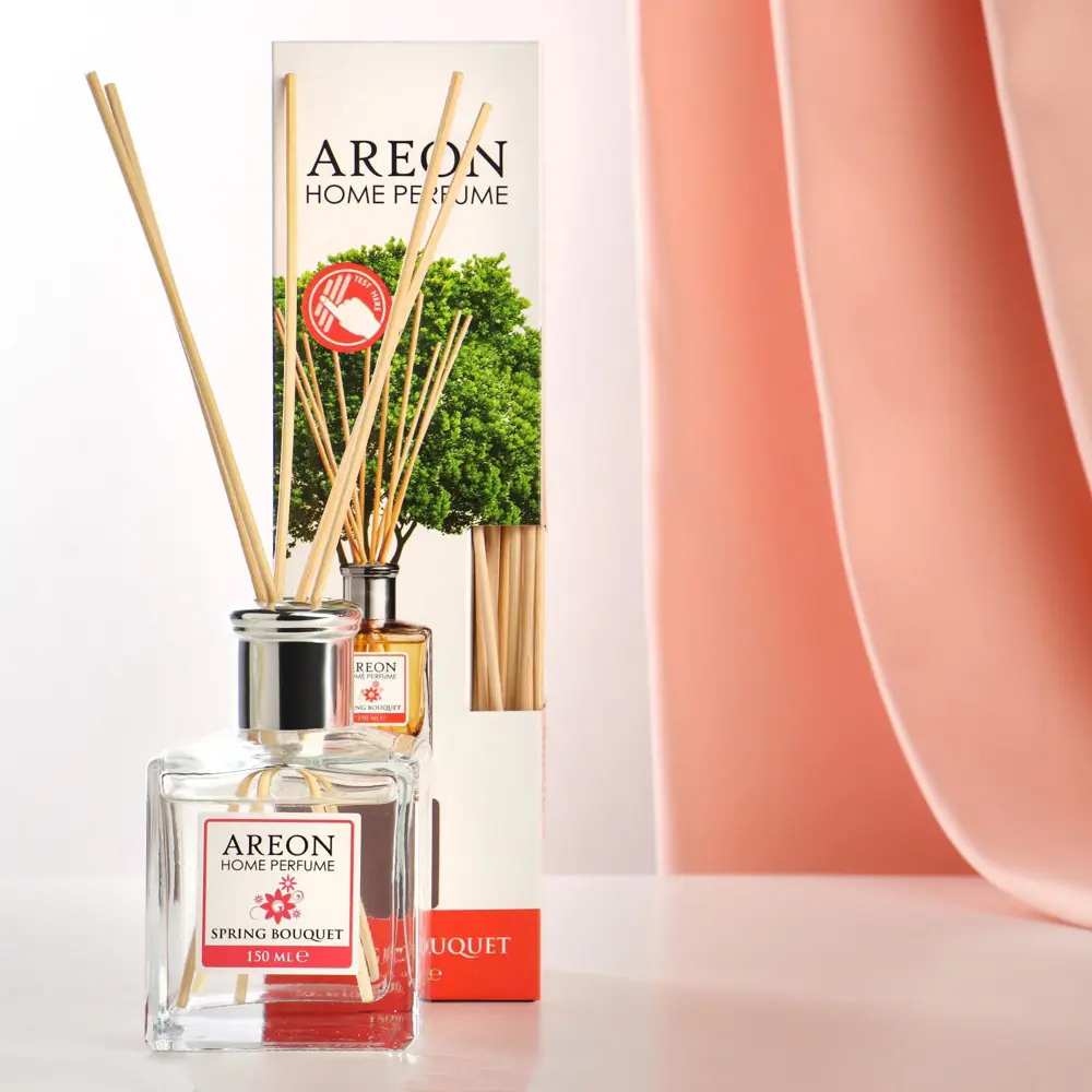 Фото 2 Диффузор ароматический Areon home perfumes sticks 150 мл весенний букет Фото 2 Диффузор ароматический Areon home perfumes sticks 150 мл весенний букет