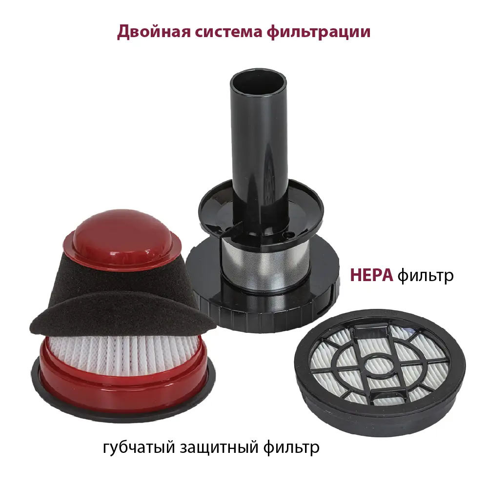 Фото 4 Пылесос вертикальный PIONEER VC458S 1.2 л 600 Вт Фото 4 Пылесос вертикальный PIONEER VC458S 1.2 л 600 Вт