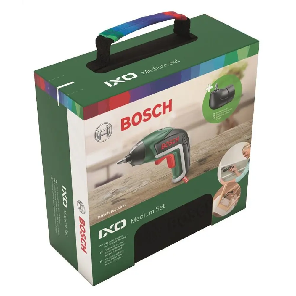 Фото 4 Отвертка аккумуляторная Bosch IXO V Medium, 06039A8021, 3.6 В Li-ion 1.5 Ач Фото 4 Отвертка аккумуляторная Bosch IXO V Medium, 06039A8021, 3.6 В Li-ion 1.5 Ач