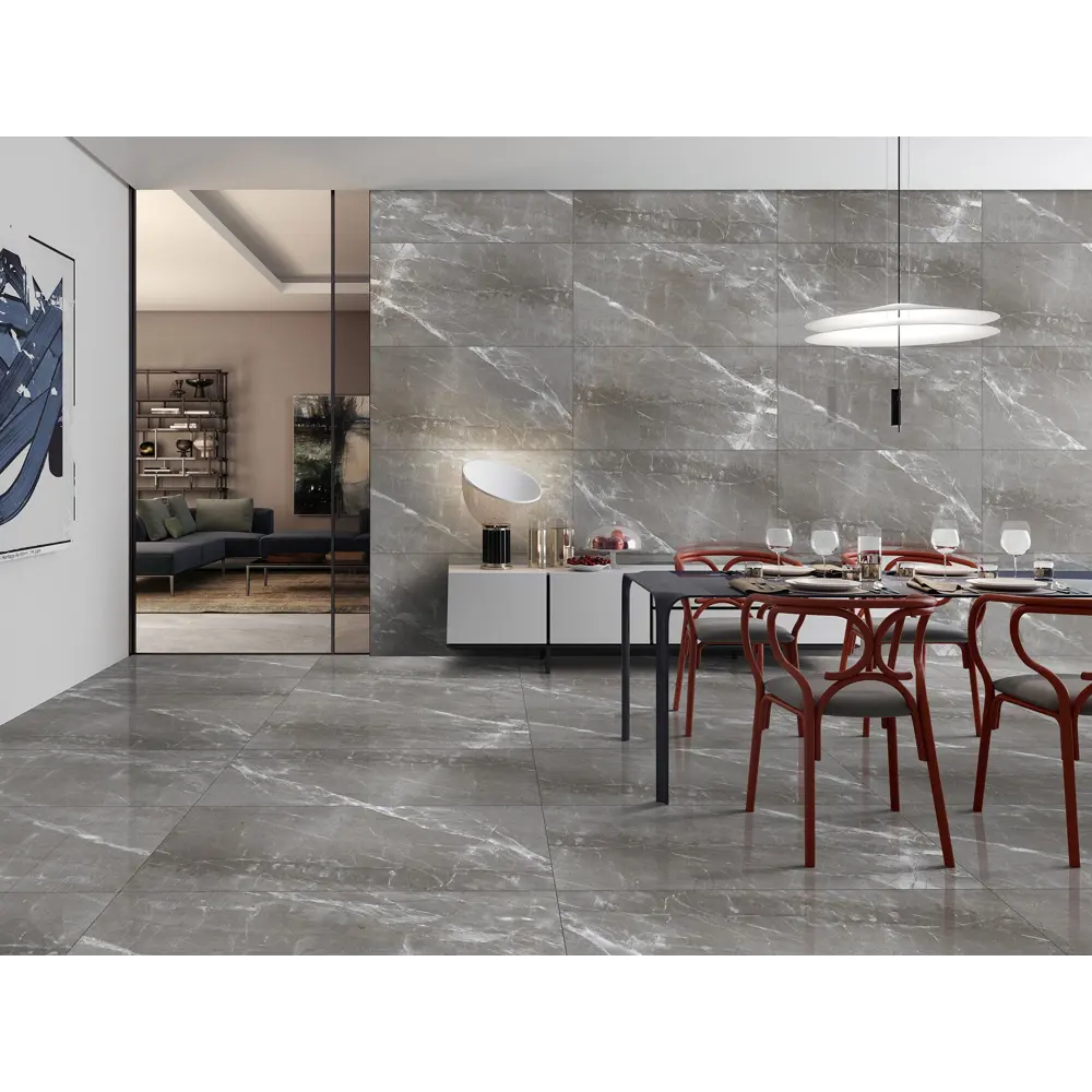 Фото Керамогранит Laparet Patara Grigio I x9999286794 60x60см 1.44 м² цвет серый, цена за упаковку Фото Керамогранит Laparet Patara Grigio I x9999286794 60x60см 1.44 м² цвет серый, цена за упаковку