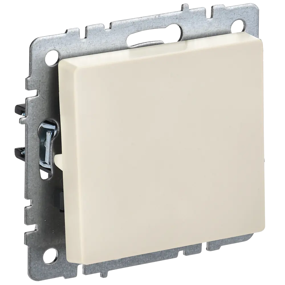 Фото Выключатель проходной встраиваемый Iek Brite BR-V12-0-10-K10 1 клавиша цвет бежевый Фото Выключатель проходной встраиваемый Iek Brite BR-V12-0-10-K10 1 клавиша цвет бежевый
