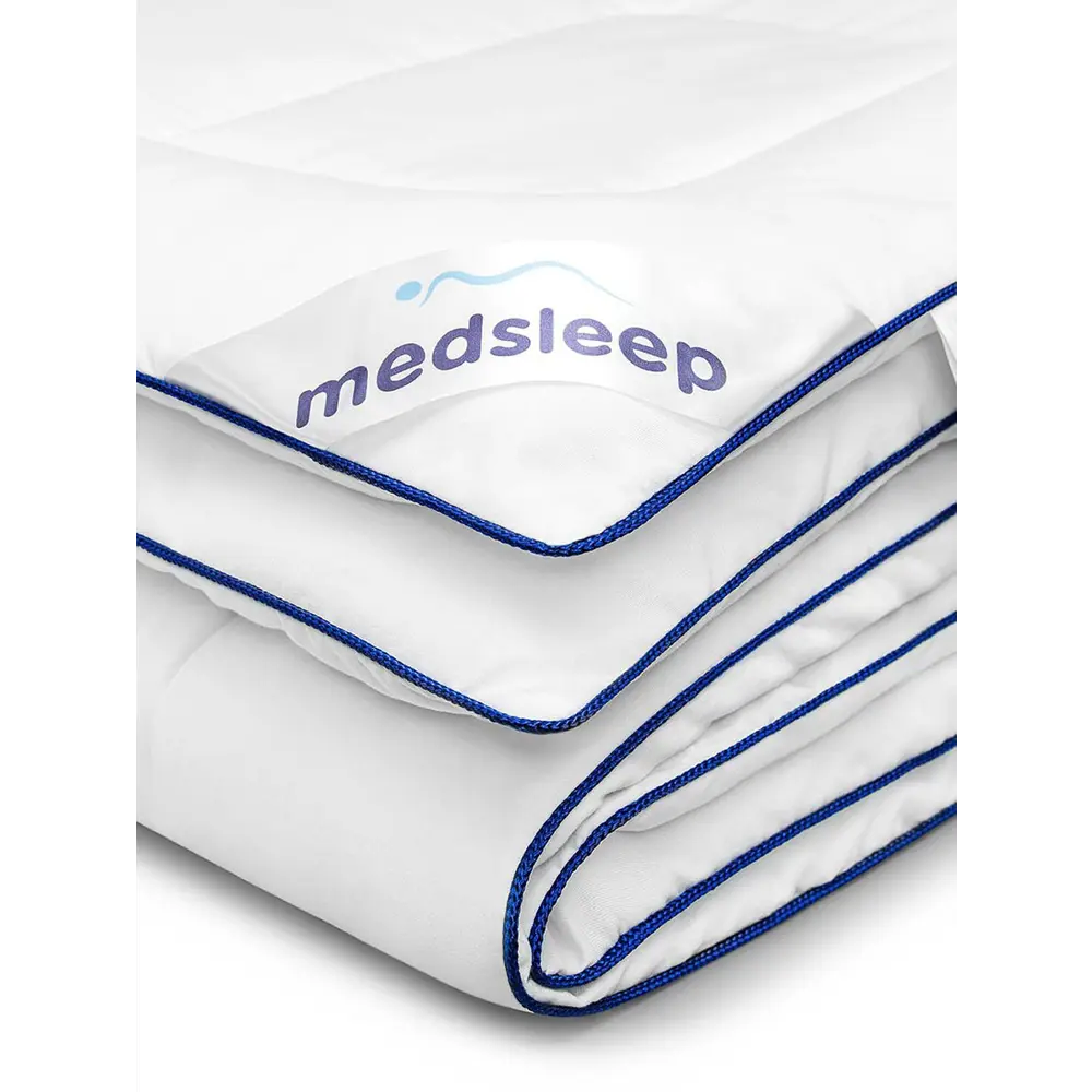 Фото 5 Одеяло всесезонное Medsleep Swan princess 175x200 см силиконизированное волокно и лебяжий пух Фото 5 Одеяло всесезонное Medsleep Swan princess 175x200 см силиконизированное волокно и лебяжий пух