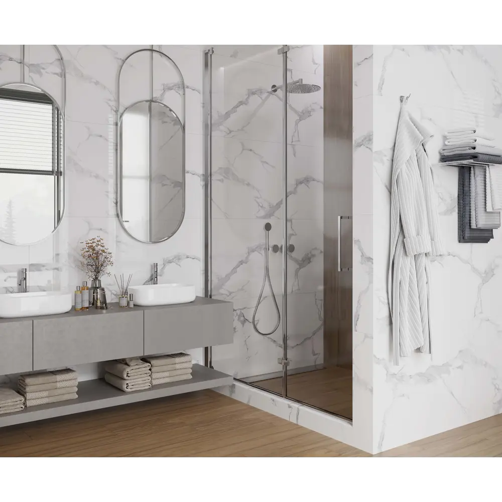 Фото 7 Керамогранит Laparet Statuario Crown x9999275901 60x60см 1.44 м² цвет белый, цена за упаковку Фото 7 Керамогранит Laparet Statuario Crown x9999275901 60x60см 1.44 м² цвет белый, цена за упаковку