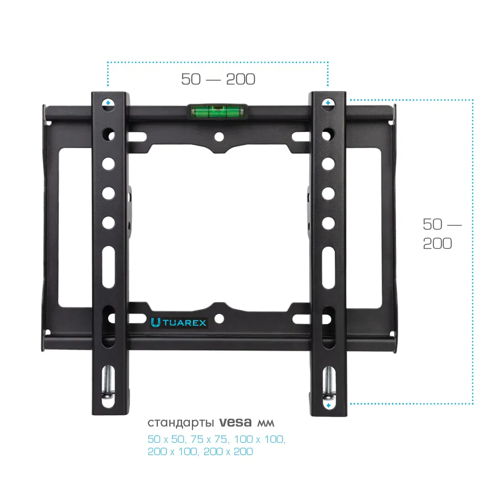 Фото 4 Кронштейн для ТВ Tuarex Olimp-115 15"-48" цвет черный Фото 4 Кронштейн для ТВ Tuarex Olimp-115 15"-48" цвет черный