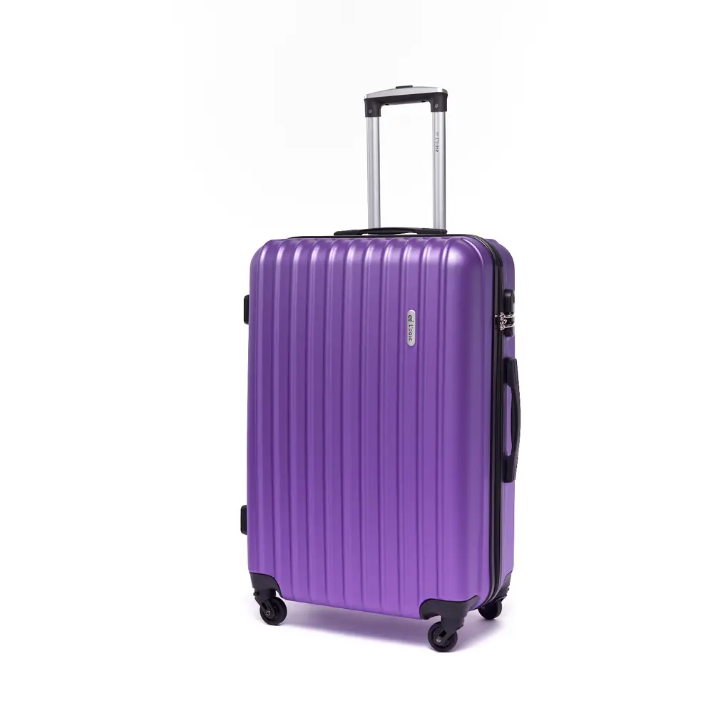 Фото 2 Чемодан Lacase Krabi 45x70x27 см abs-пластик цвет фиолетовый Фото 2 Чемодан Lacase Krabi 45x70x27 см abs-пластик цвет фиолетовый
