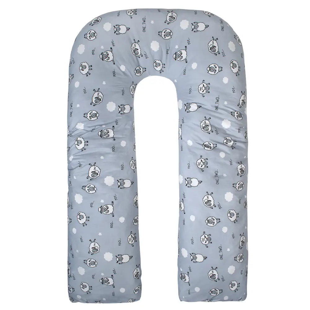 Фото Подушка для беременных AmaroBaby Барашек 35x340 см Фото Подушка для беременных AmaroBaby Барашек 35x340 см