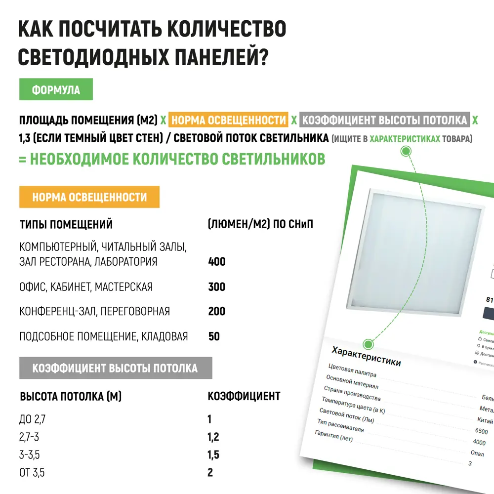 Фото 4 Панель светодиодная WOLTA STD ДВО14-36-001-5К 36 Вт холодный белый свет матовый Фото 4 Панель светодиодная WOLTA STD ДВО14-36-001-5К 36 Вт холодный белый свет матовый
