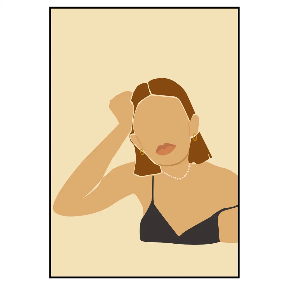 Фото 2 Постер 28 картин "Портрет девушки" 70x50 см без рамы Фото 2 Постер 28 картин "Портрет девушки" 70x50 см без рамы