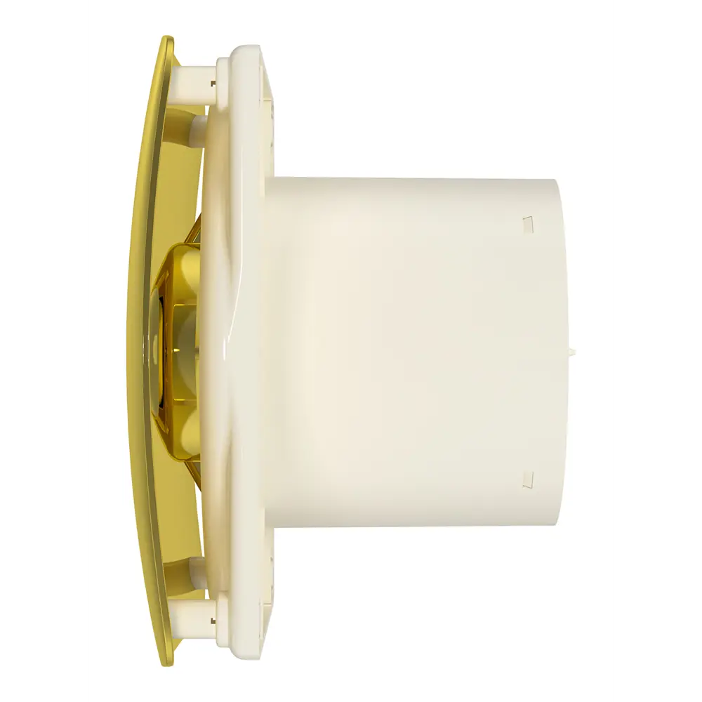 Фото 3 Вытяжной вентилятор Diciti RIO 5C Gold D125 мм 33 дБ 180 м³/ч обратный клапан цвет золотой Фото 3 Вытяжной вентилятор Diciti RIO 5C Gold D125 мм 33 дБ 180 м³/ч обратный клапан цвет золотой