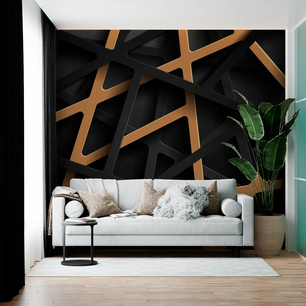 Фото Фотообои флизелиновые Primavera Геометрическая абстракция 300x270 см Геометрическая абстракция